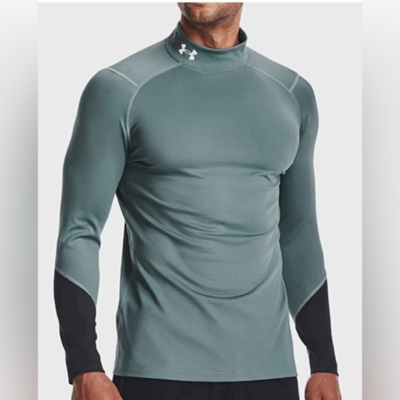 Under Armour Shirts Nwt Under Armor Cold Gear Mock Neck Poshmark
